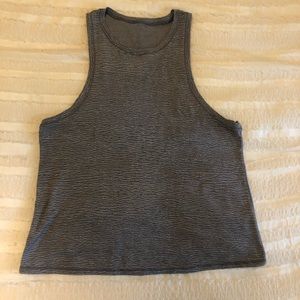 Lululemon Grey Running Tank